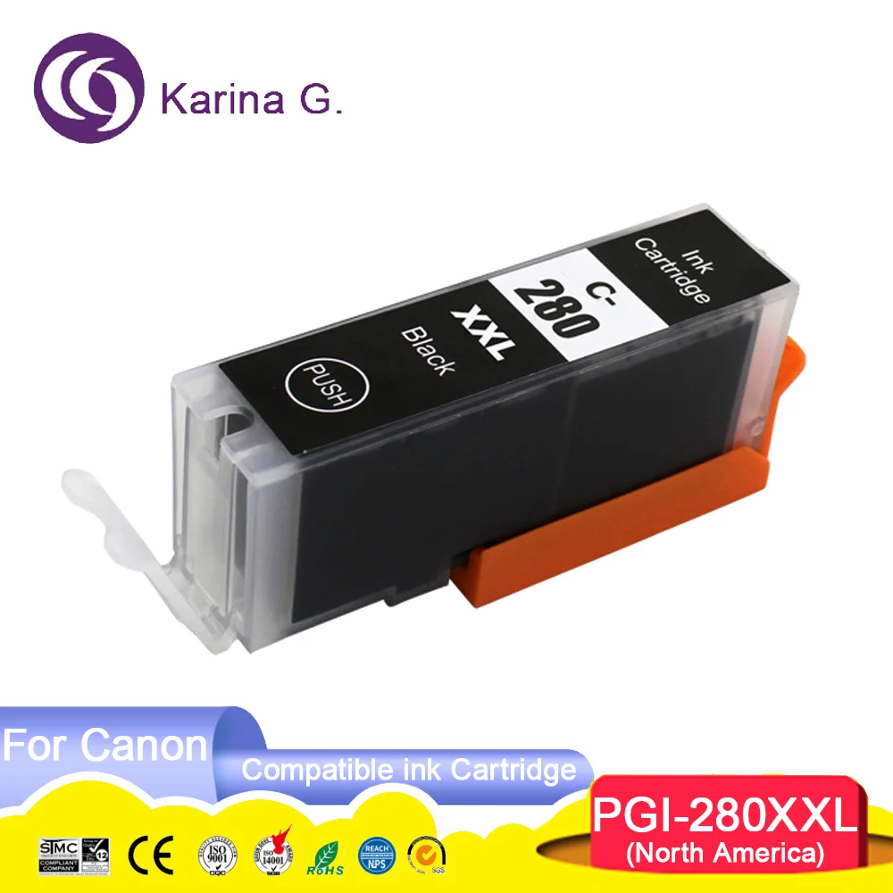 PGI 280 XL 281 PGI-280 PGI280 CLI-281 CLI281 Premium Compatible Inkjet Ink Cartr
