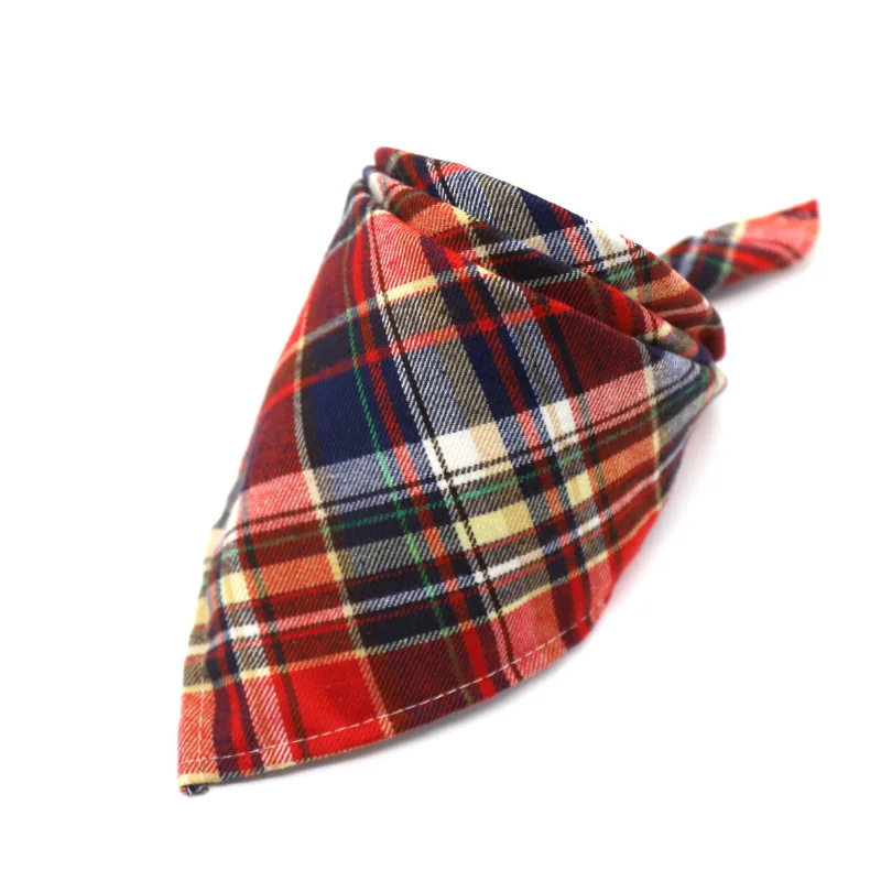 Title 5, 30/50 Pcs Plaid Dog Bandana Lot For Small Large...