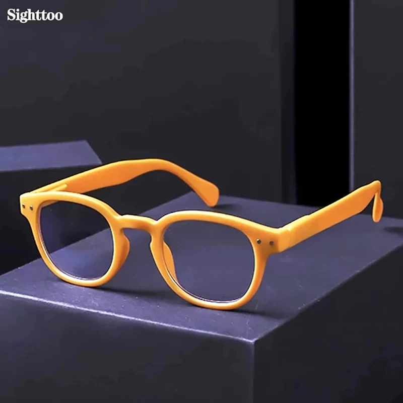 May Flower Fashion Reading Glasses with Spring Hinges - Round Shape
