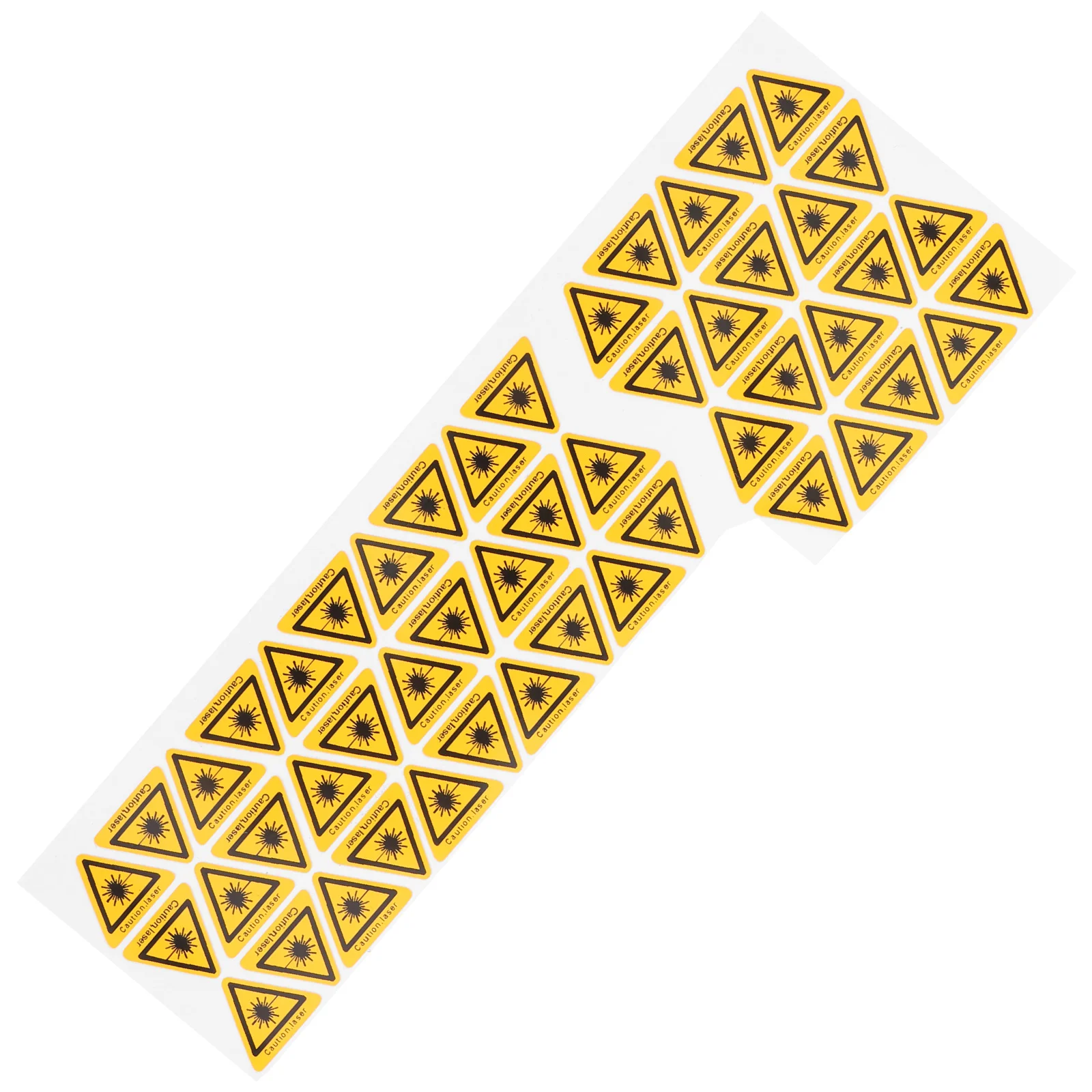 Рисунок 6 - Наклейки с лазерными знаками безопасности