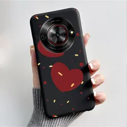 Luxury Fashion Butterfly Flower Soft Silicon Black TPU Back Cover Phone Case for ZTE Nubia Focus 5G (HEI - TPU301)