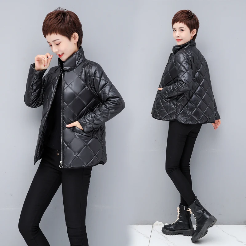 

Женская зимняя куртка, акция, короткое свободное Женское пальто, новинка 2023, верхняя одежда, повседневная тонкая женская одежда, официальная большая