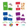 58pcs/set ABC Alphabet Letter Number Shape Color Early Education Baby Learning Cards Flashcards Games Puzzles For Kids Gifts 2
