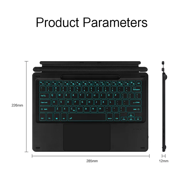 Bluetooth Keyboard For Microsoft Surface Pro