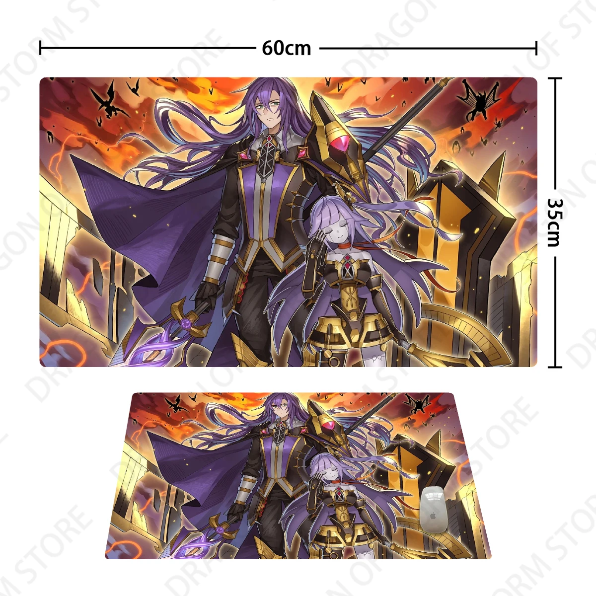Yugioh playmat galatea,防錆,長さ350mm,時計,バスト用オーケス