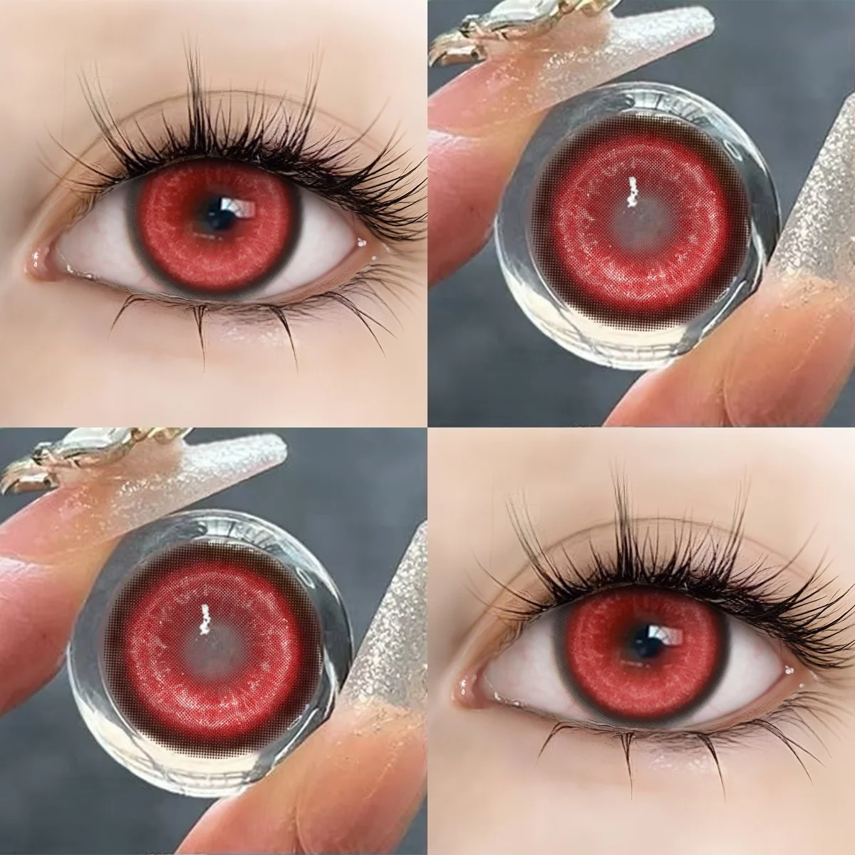 Nebula Blue Cosplay Colored Contact Lenses - Anime & Halloween Edition