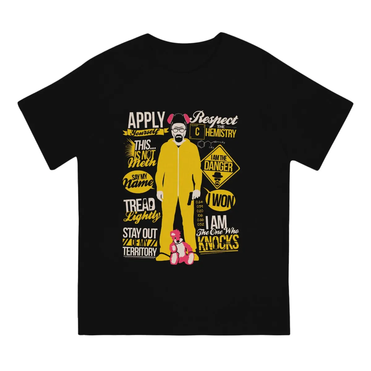 

Men The One Who Knocks T Shirt Baseball Sports 100% Cotton Tops Unique Short Sleeve Round Collar Tees Gift Idea T-Shirt