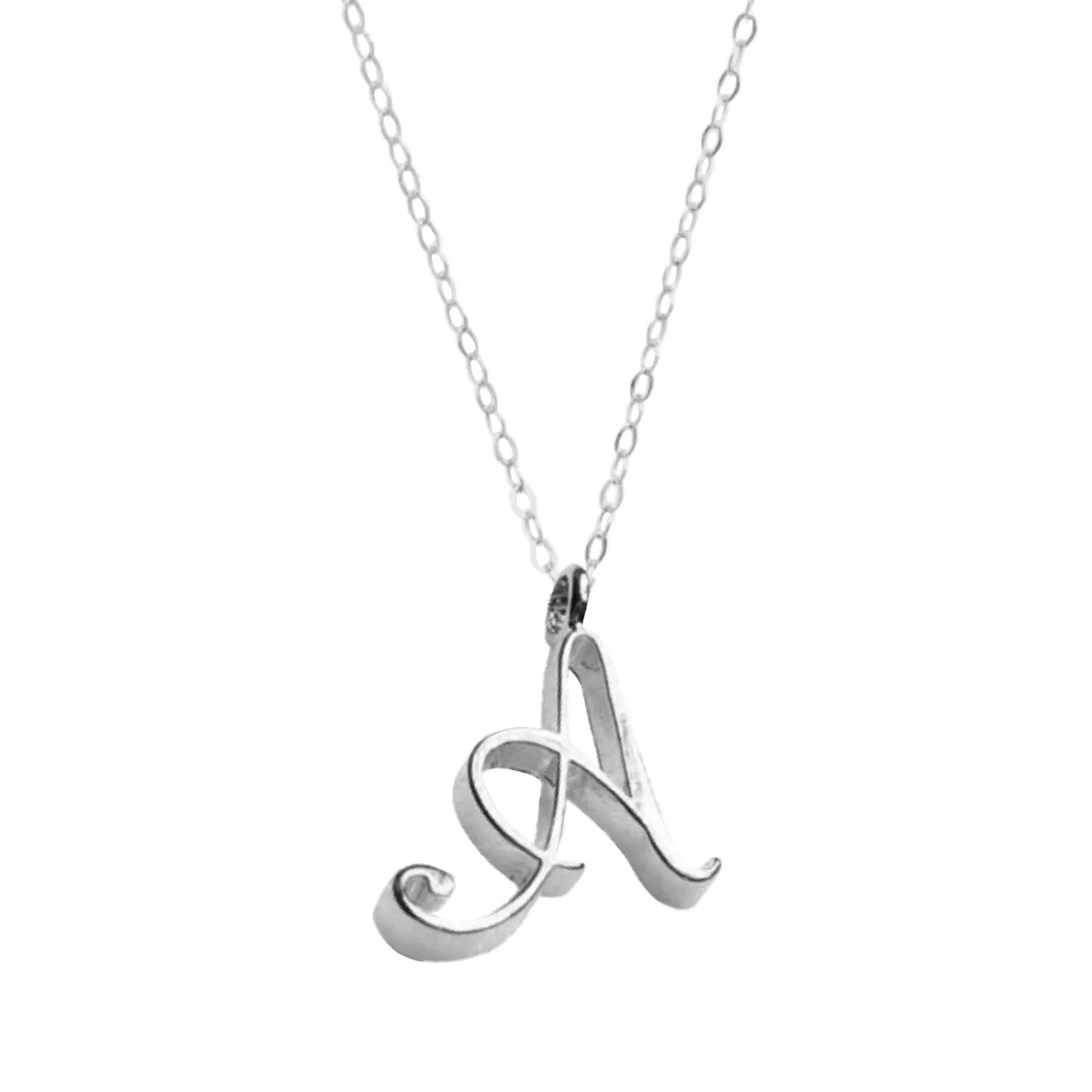 Collar con inicial circular