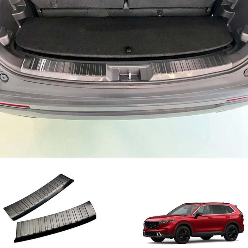 

Защита бампера, Защита бампера для Honda CRV для двери БАГАЖНИКА АВТОМОБИЛЯ 2022 2023, Черная