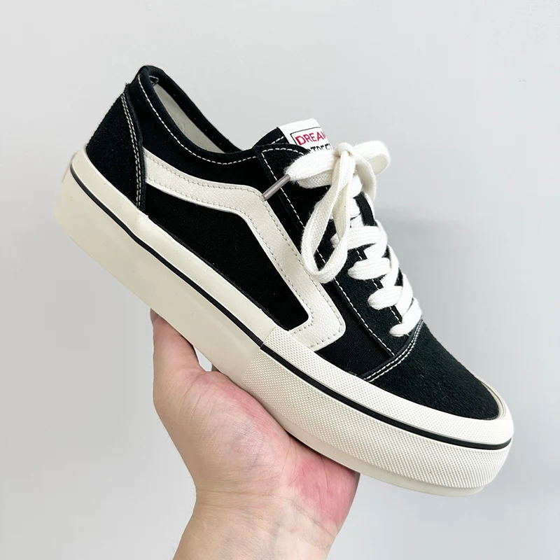 

2023 Summer New Men Shoes Fashion Korean Style Canvas Shoes Low Top Comfortable Casual Sneakers Men Classic Brand Canvas Shoes