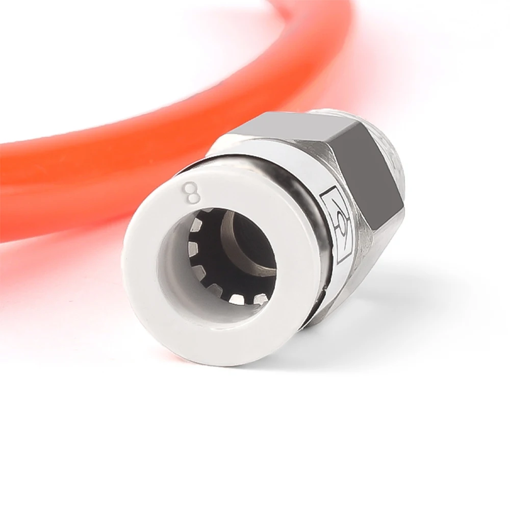 Valvola Di Ritegno Pneumatica Unidirezionale Con Connettore Rapido, Raccordo Per Tubo OD 4mm, 6mm, 8mm, 10mm, 12mm, Modello SPV-4 - 2
