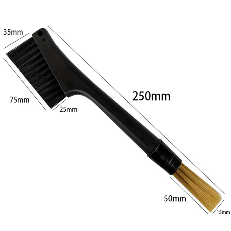 Coffee Brush Set Espresso Brush Kit Include Wooden Coffee Grinder Machine Cleaning and Nylon Espresso