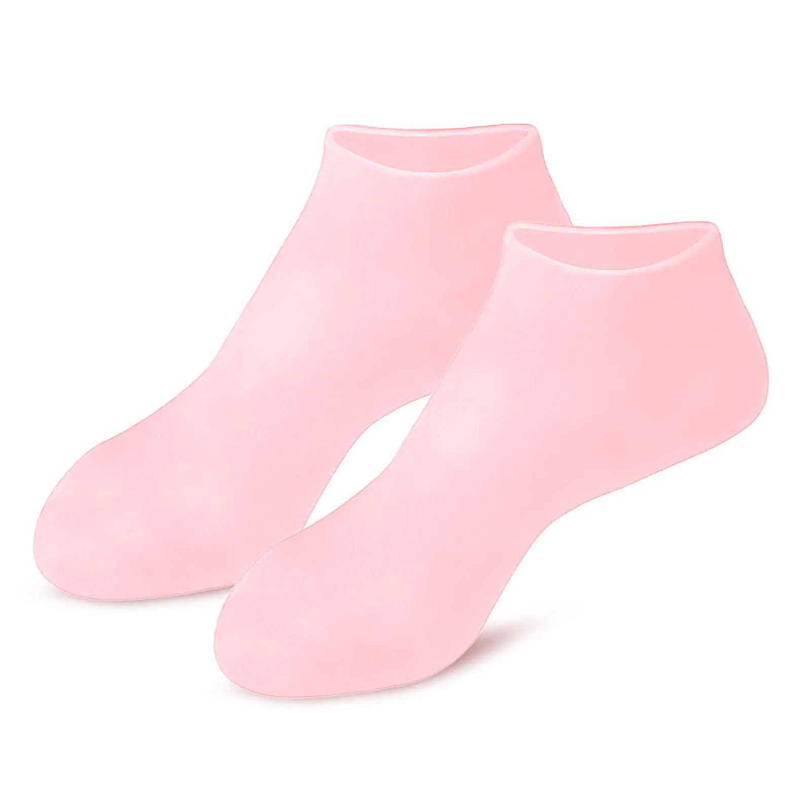 

Women Silicone Gel Spa Socks Anti Slip Silicone Aloe Socks for Foot Care After Pedicure