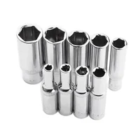 50mm Long 1/4 Inch Drive 6 Point Socket 4mm 5mm 6mm 7mm 8mm 9mm 10mm 11mm 12mm 13mm 14mm 1