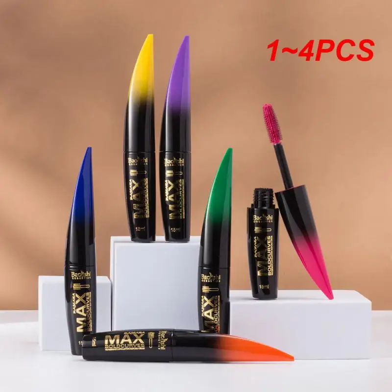 

Тушь для ресниц шелковая водостойкая, 6 цветов, 1-4 шт.