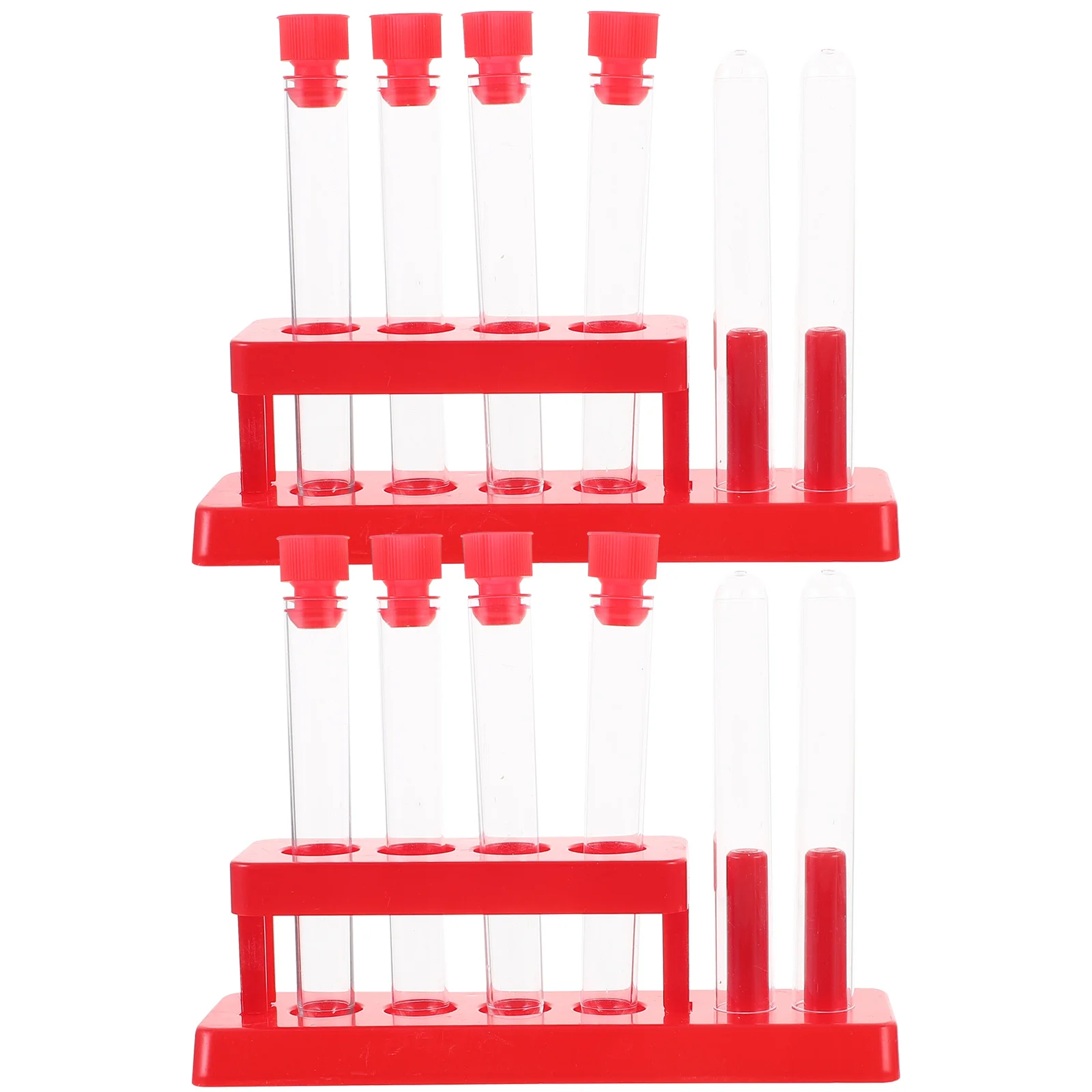 

Laboratory Testing Tubes Vials Liquid Tubes With Storage Rack Manual Science Chemical Experiment Teaching Equipment