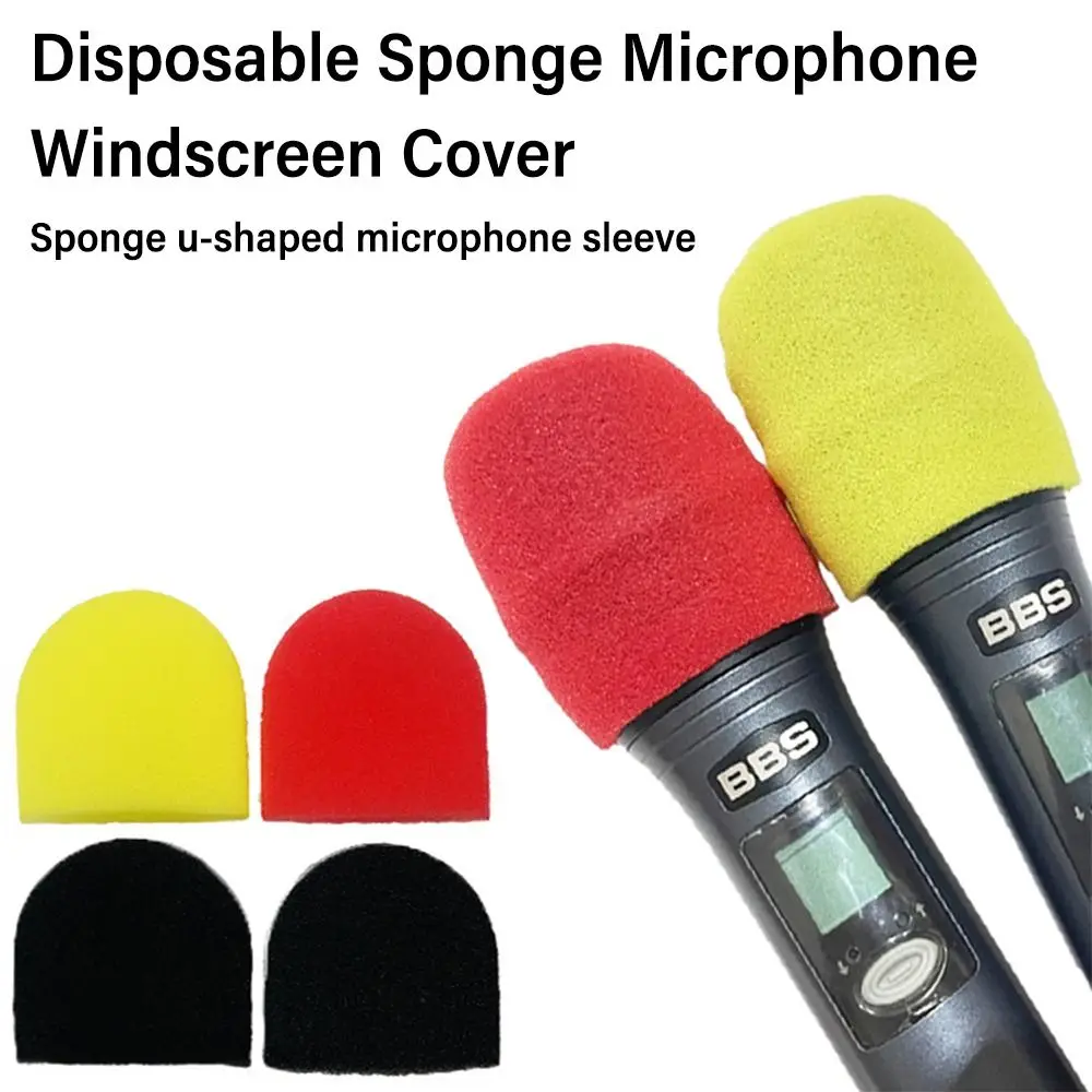 

2 шт./набор, Одноразовые Губки для микрофона