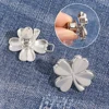 1/8set Adjustable Waist Buckle Star Shape Jean Pant Button Detachable Alloy Waist Tightener Clothing Accessories DIY Sewing Tool 3
