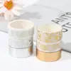 6Rolls/Set Flower Plant Washi Tape Decorative Adhesive Tape Gold Foil Masking Tape Sticker Scrapbooking New DIY Diary Gifts 2