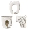 Baby Folding Travel Potty Training Seat For Round & Oval Toilets Toddlers Portable Non-Slip Folding Potty Seat Potty Seat Cover 1