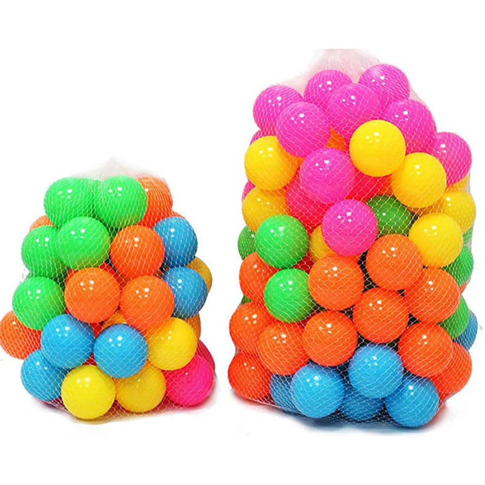 200Pcs Colorful Soft Water Pool Ocean Wave Ball Outdoor Fun Sports Baby Toy 2