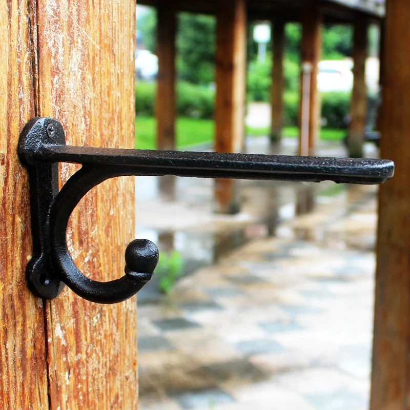 suporte de parede ferro fundido artesanal para prateleira 01