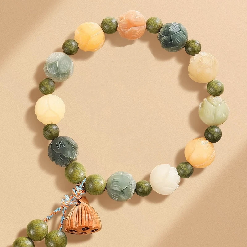 Pulsera multicolor para hombre y mujer, colgante de cuero con tampado Pulsera multicolor para hombre y mujer, colgante de cuero con tampado