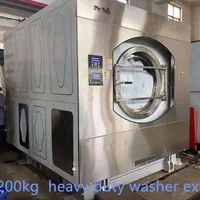 Jieshen 200Kg laundry machine industrial washing fully automatic soft mount Stainless Steel Industrial Laundry Washing Machine 2