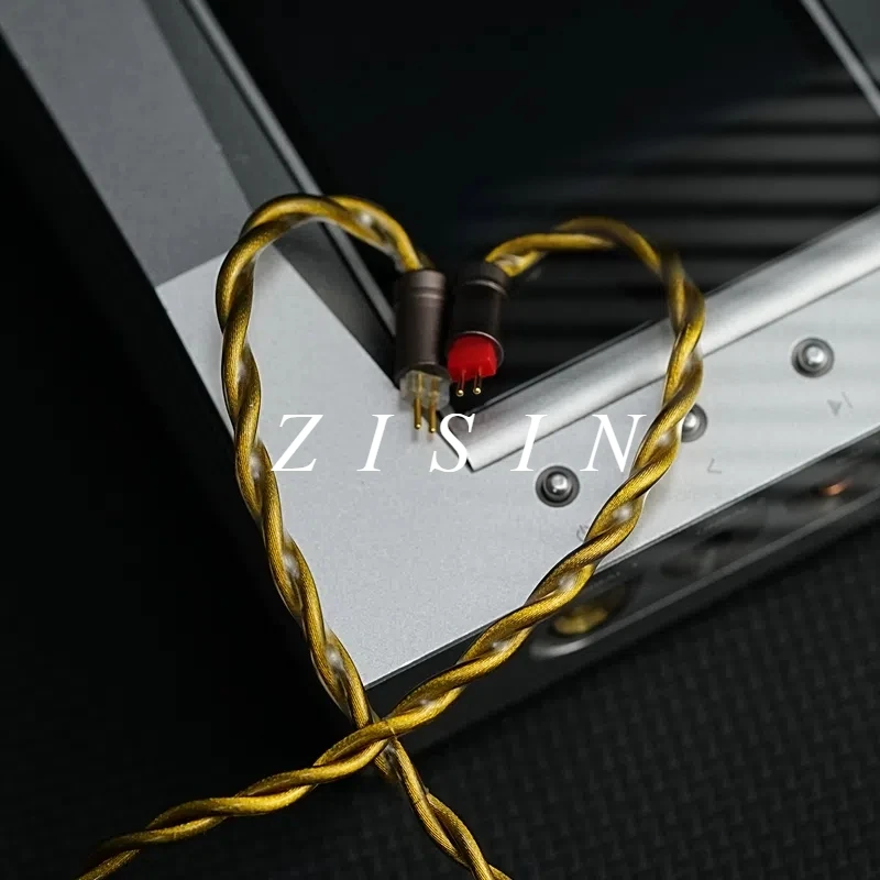 Zosin-ヘッドフォン延長ケーブル45 hifi,3.5/4.4mm, mmcx/0.78, 2ピン