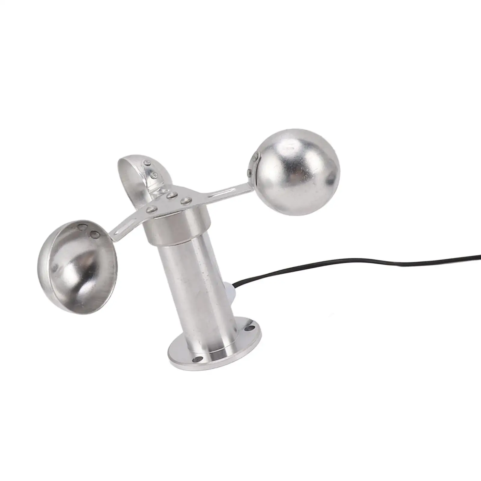 Anemometer Wind Speed Sensor for Monitoring 3-Cup Wind Speed Detector