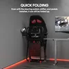 Racing Simulator Cockpit for or Thrustmaster T248X T248 T300 T150 458 TX Xbox PS5 PS4 PC (Black) 5