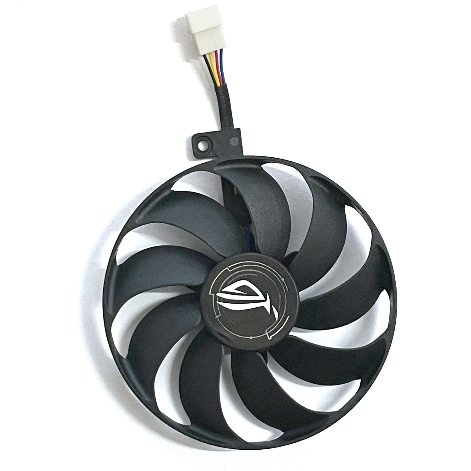 Gpu Refrigerador Ventilador para Asus Rog Strix rx 5600 xt 5700 5700xt Rx5700 Gráficos Ventilador Mais Frio Peças 87 mm dc 12v 0.50a 7pin Rx5700xt - Imagem 5