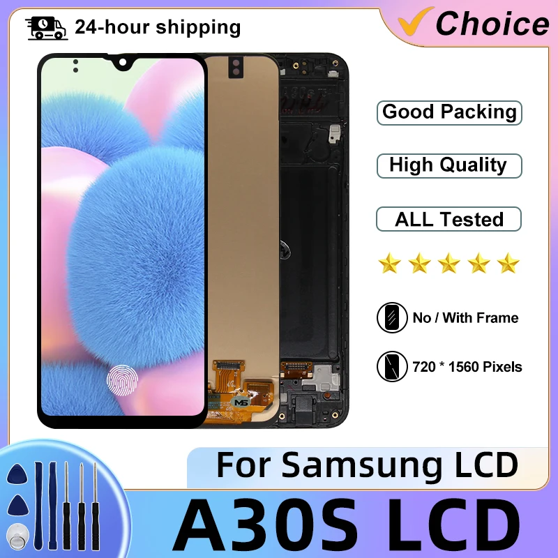 ЖК-дисплей для Samsung Galaxy A30S A307 A307F сенсорный экран дигитайзер для Samsung SM-A307F/DS дисплей запасные части