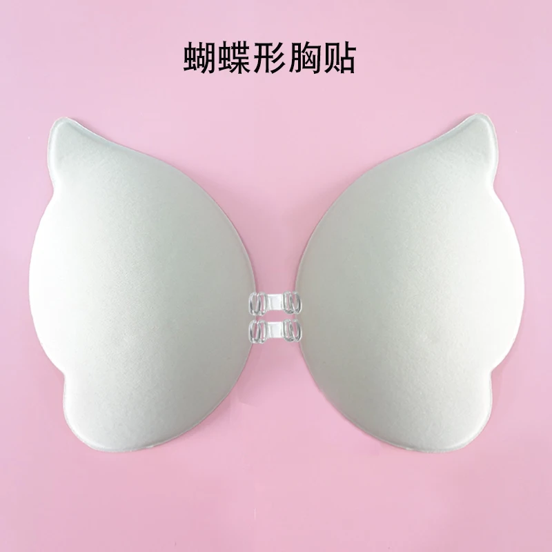 Silicone Push Up Bra Butterfly Self Adhesive Stick Invisible Strapless Bra Sexy Backless Lingerie Breast Intimates invisible strapless adhesive sticky bra fashion push up bras women sexy backless lingerie seamless silicone bralette underwear