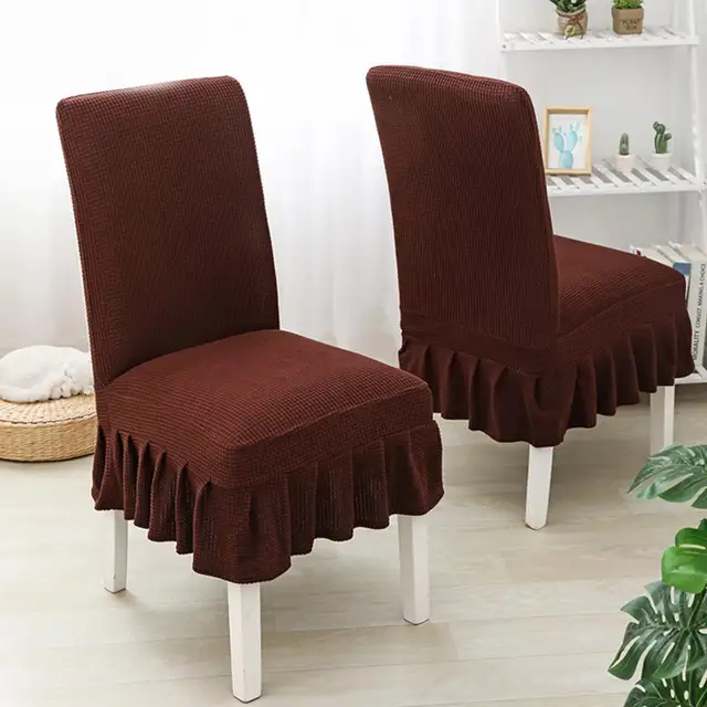 Finom Szék Párna Könnyű Székvédő Tökéletes Illesztés, Könnyen Felszerelhető Spandex Nyújtási Borító - Image 4