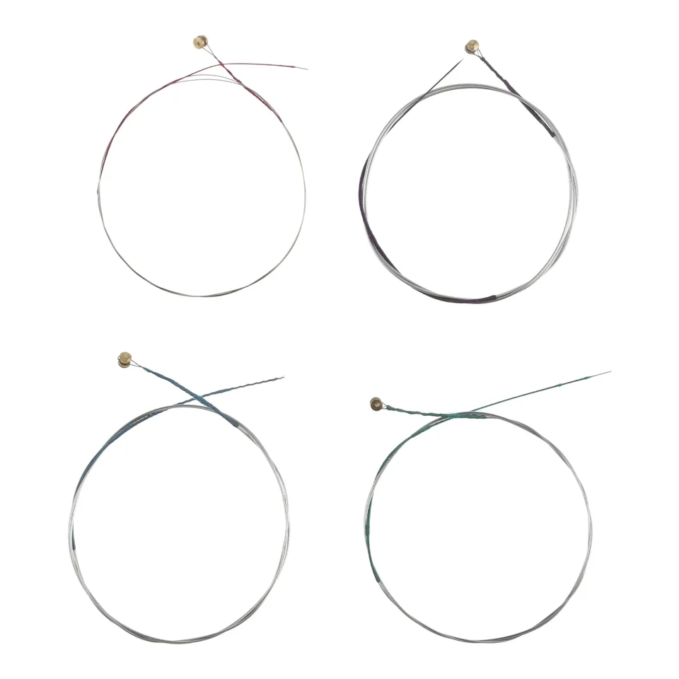 4pcs Violinsaiten Set EADG - Stahlkerne Für 3/4 & 4/4 Violinen