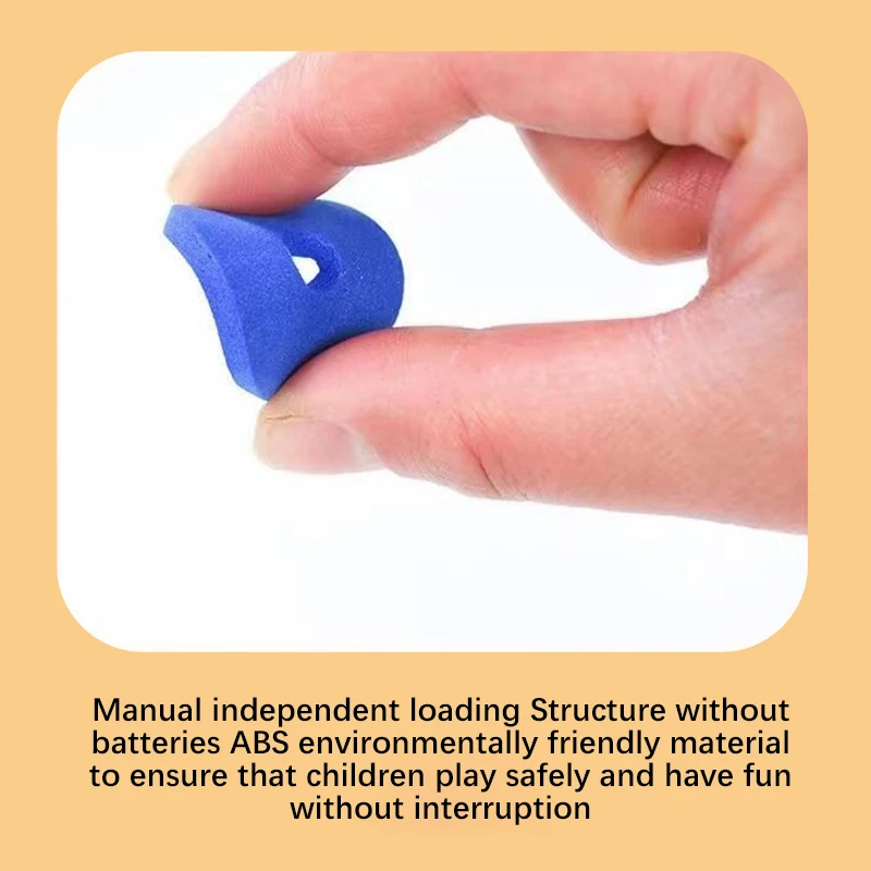 New Style Children Flying Saucer Pistol Toy Safety EVA Material  Foam Disc Launcher Gun Pair Competition Interaction Pistol Toys 6