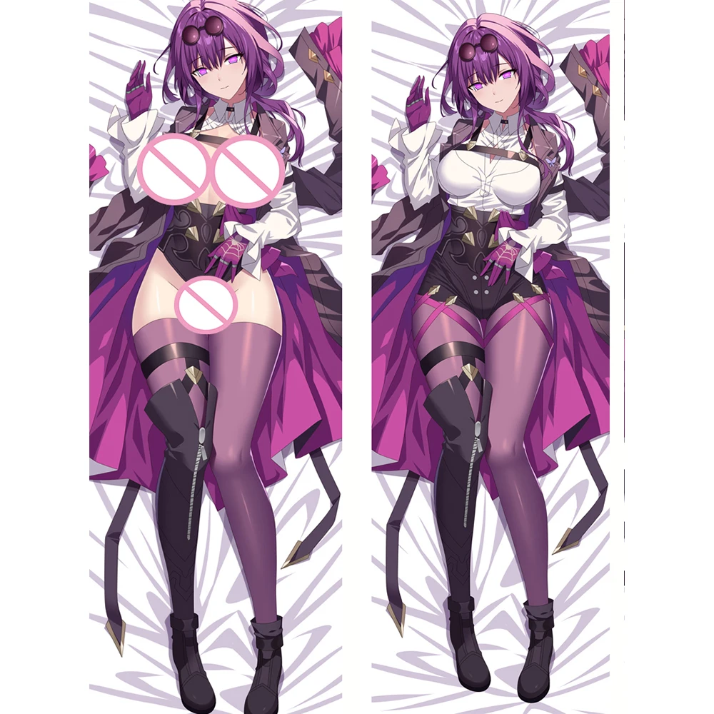 

Cushion Cover Case Otaku Honkai Star Rail Kafka Dakimakura Waifu 2-Side Print Anime Hugging Body Pillowcase Gifts