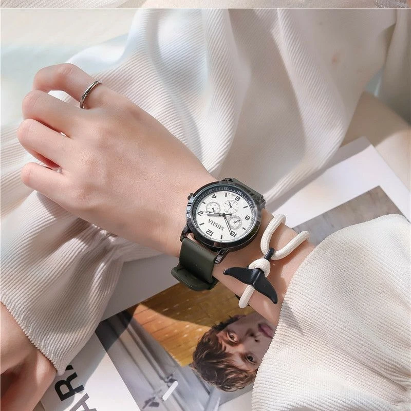 Men's and women's watches, simple couple style, personalized, sporty and versatile