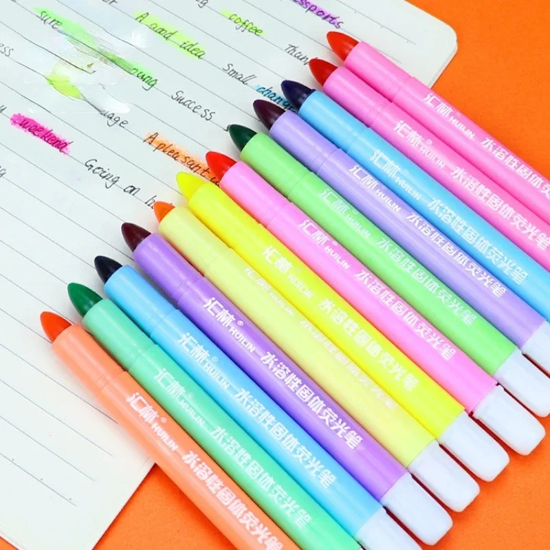 12Colors/set Pastel Gel Dry Highlighters Fragrance Bible Highlighters Pen  No Bleed Bible Art Markers Journaling School Supplies - AliExpress