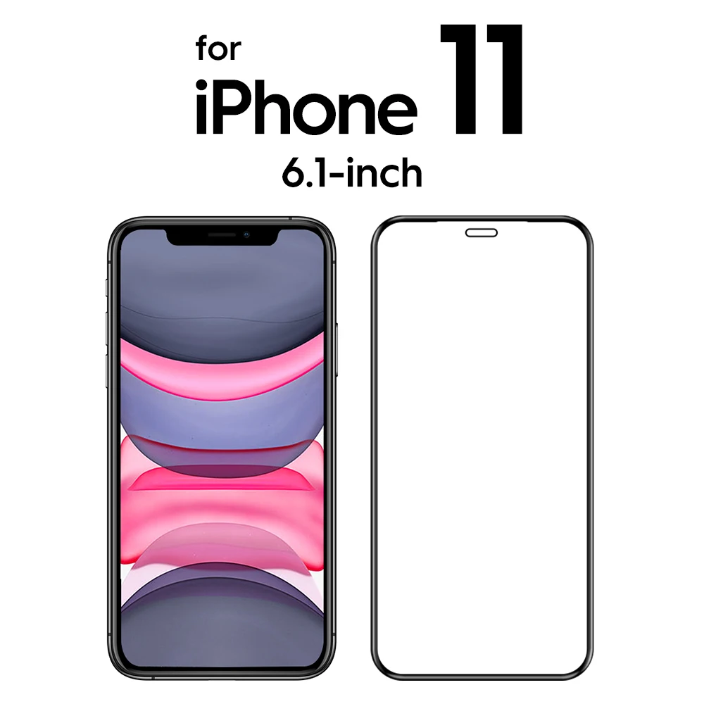 best screen guard for mobile SmartDevil 2 Pcs for iPhone 11 Full Cover Tempered Glass for iPhone 13 Pro Max 12 mini 7 8 X XS XR SE 3 2020 Screen Protector HD phone screen cover Screen Protectors