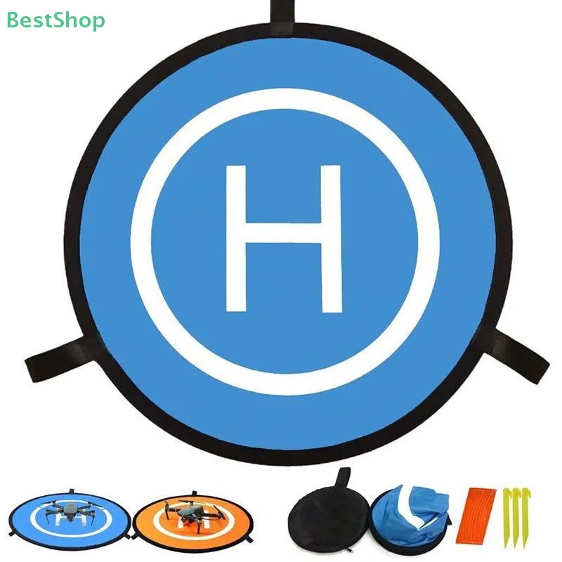 Tapis d'atterrissage pour drone 60cm, antidérapant et pliable