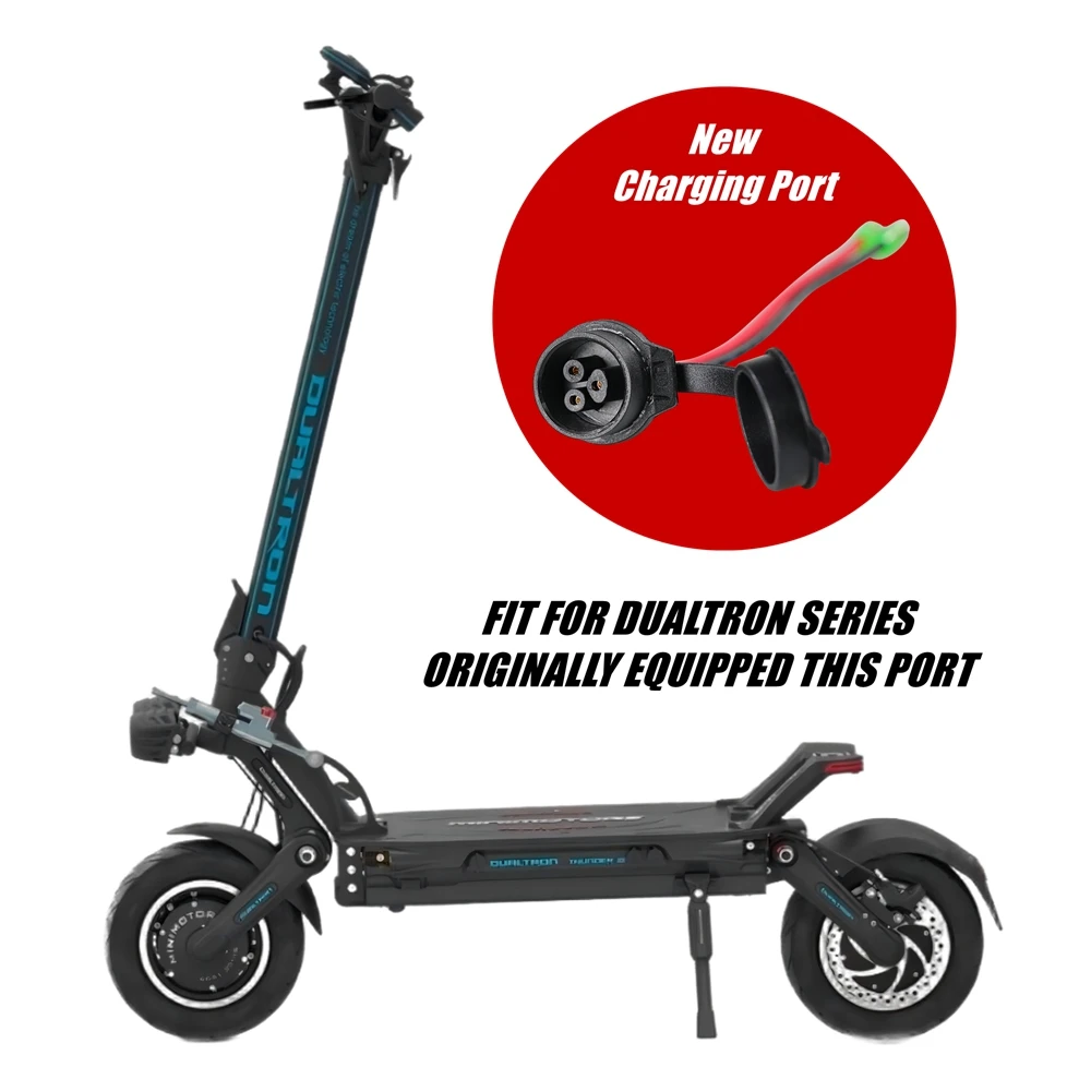 MINIMOTORS DUALTRON 시리즈 전동 스쿠터용 새 M20 충전 포트 암 커넥터 배밍 충전기 플러그 전원 입력 소켓