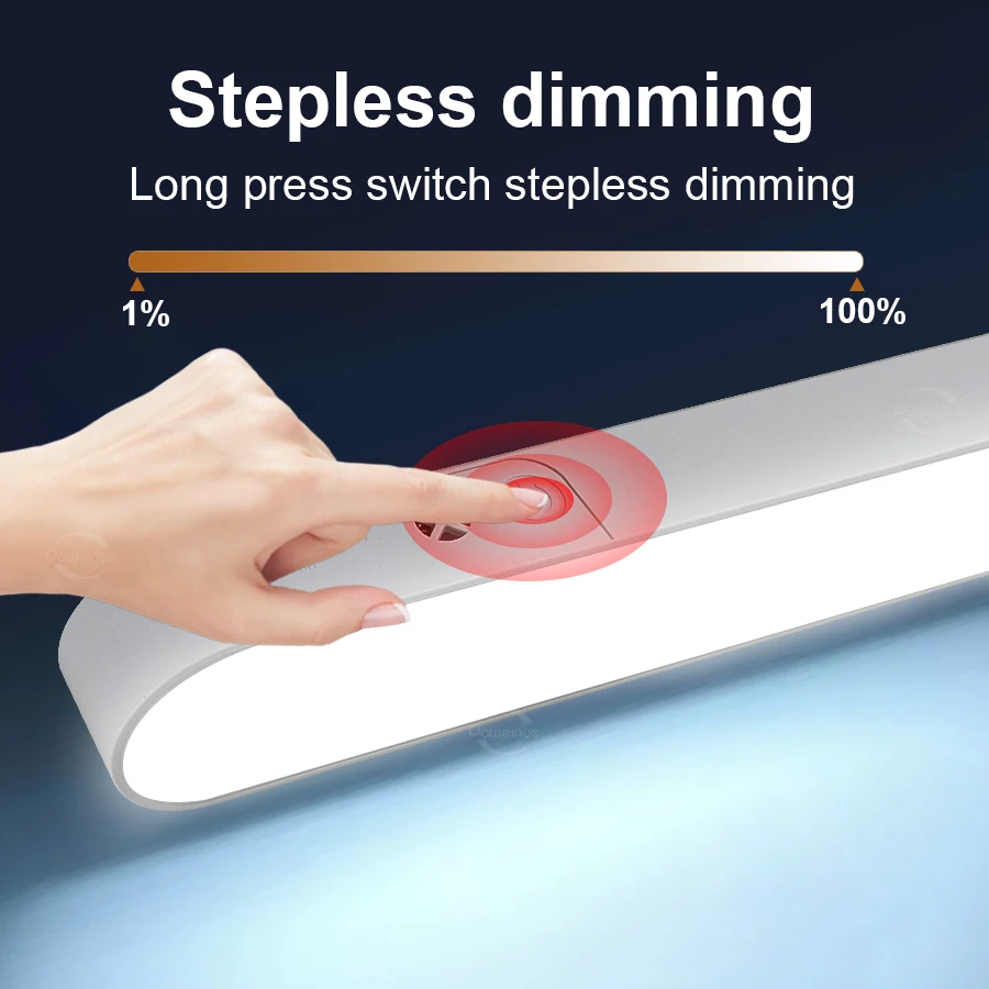 Desk Lamp Rechargeable Wireless LED Touch Sensitive Light Reading Lights With Remote Control Magnetic Mounted In Cabinet Light 5
