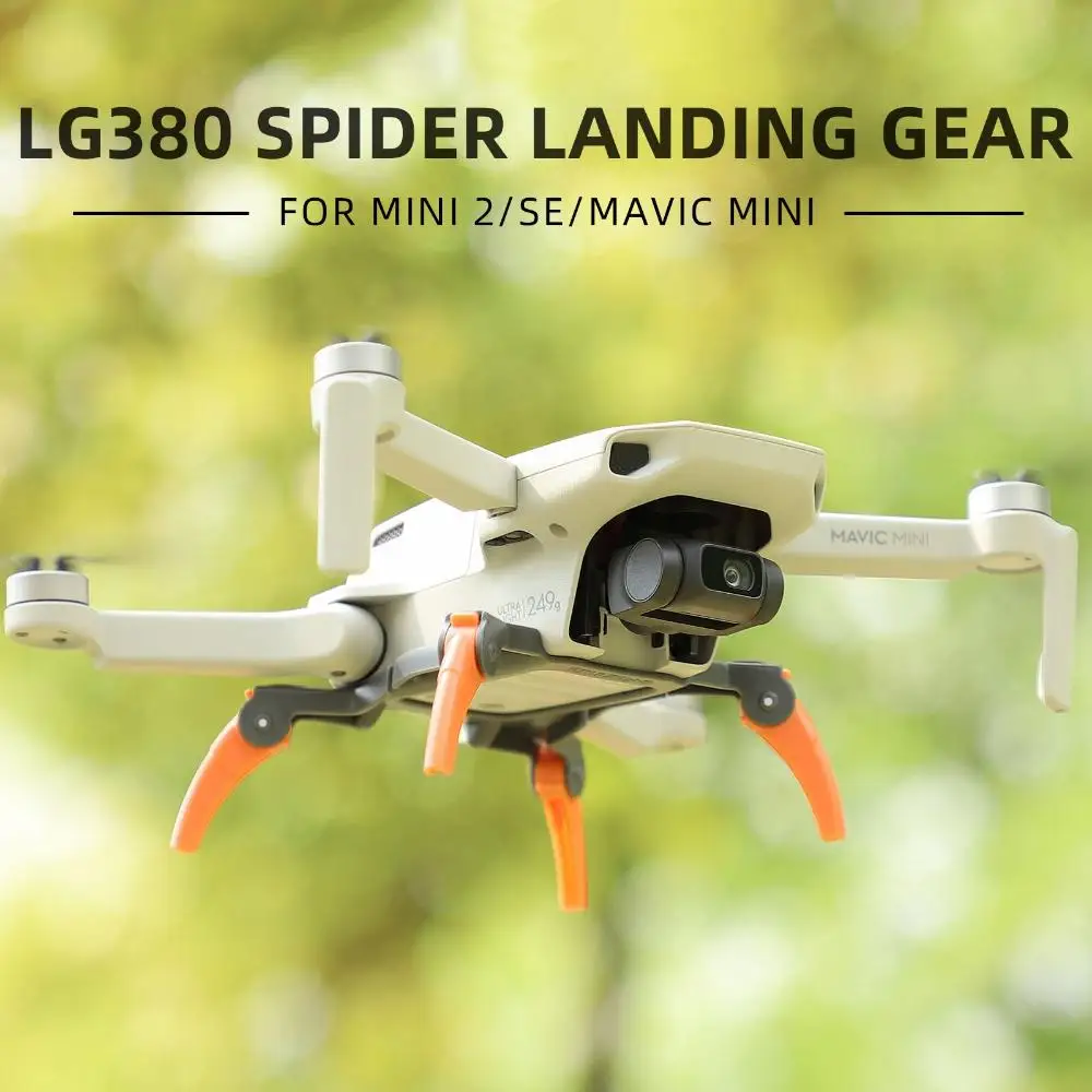 DJI MINI 2/SE용 새로운 높이 연장 보호 장치 접이식 스파이더 확장 랜딩 기어
