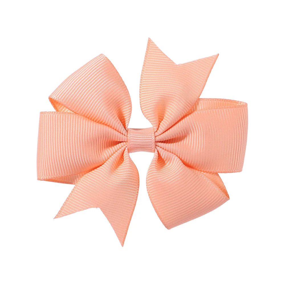 Vibrant Grosgrain Ribbon Hair Bows Clips