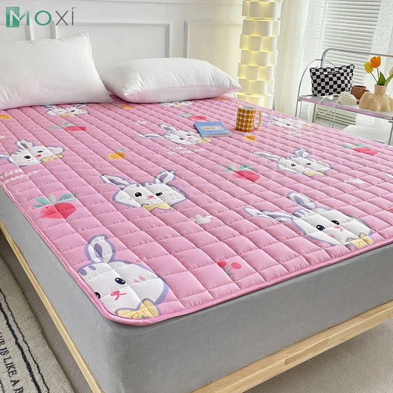 

Foldable Tatami Mat Toppers New Skin Friendly Cotton Mattress Household Hotel Bedding Protection Pad Student Floor Ground Pad