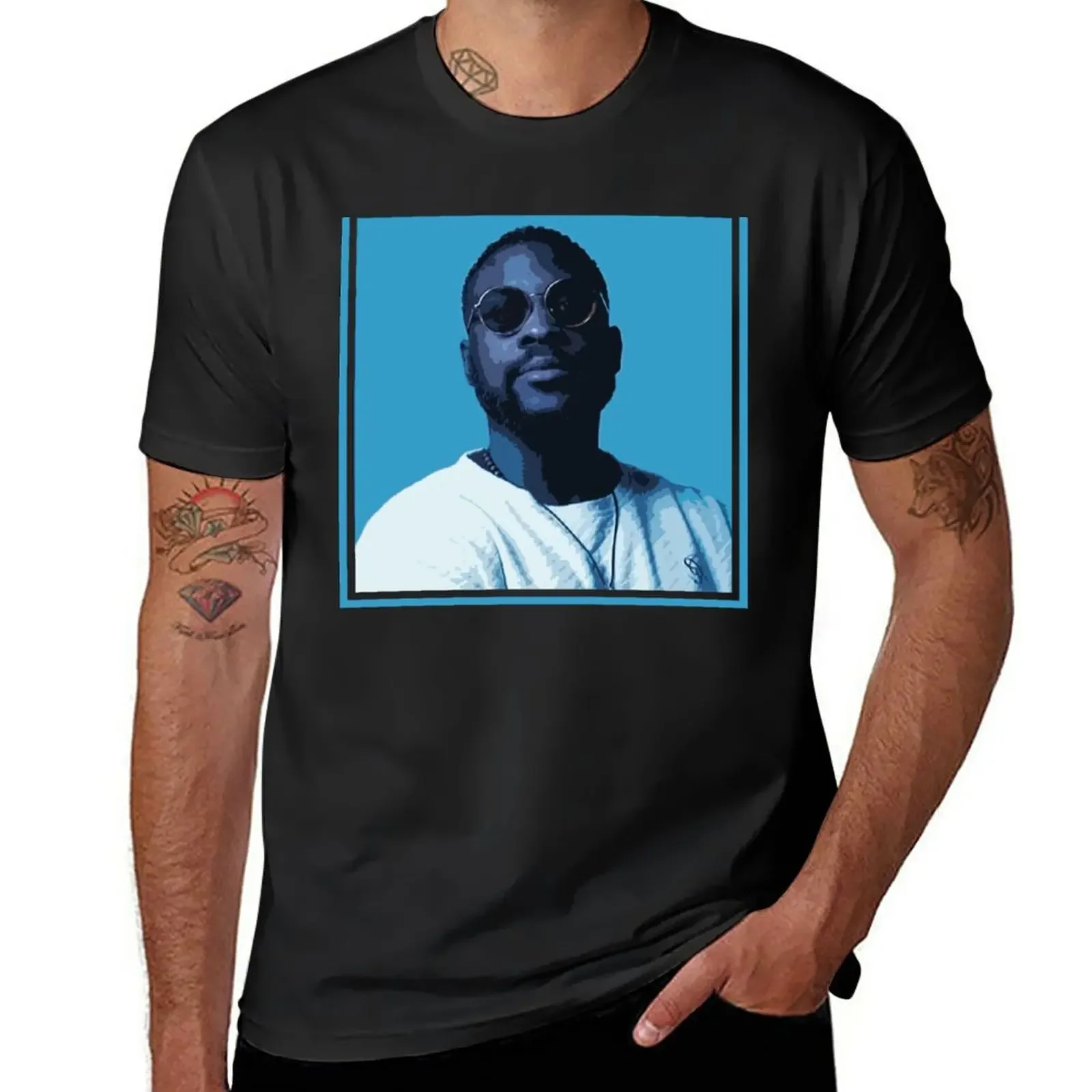 

Футболка мужская оверсайз, простой графический рисунок, одежда для мужчин, большой и высокий размер