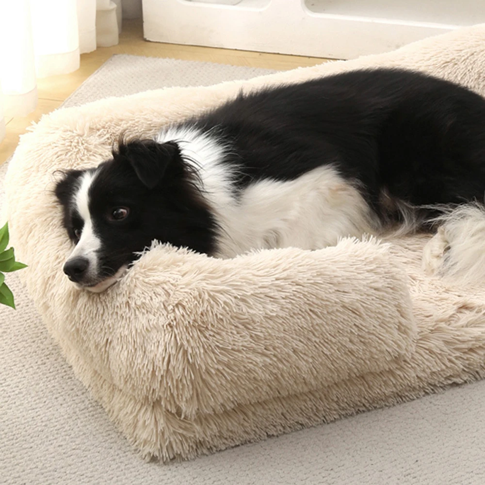 Half-Surround Square Pet Bed 4