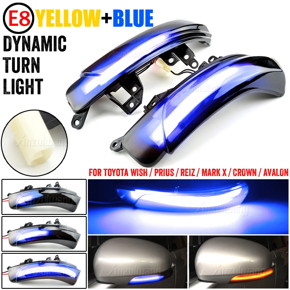 Hacreyatu Dynamic Led Side Mirror Sequential Turn Signal
